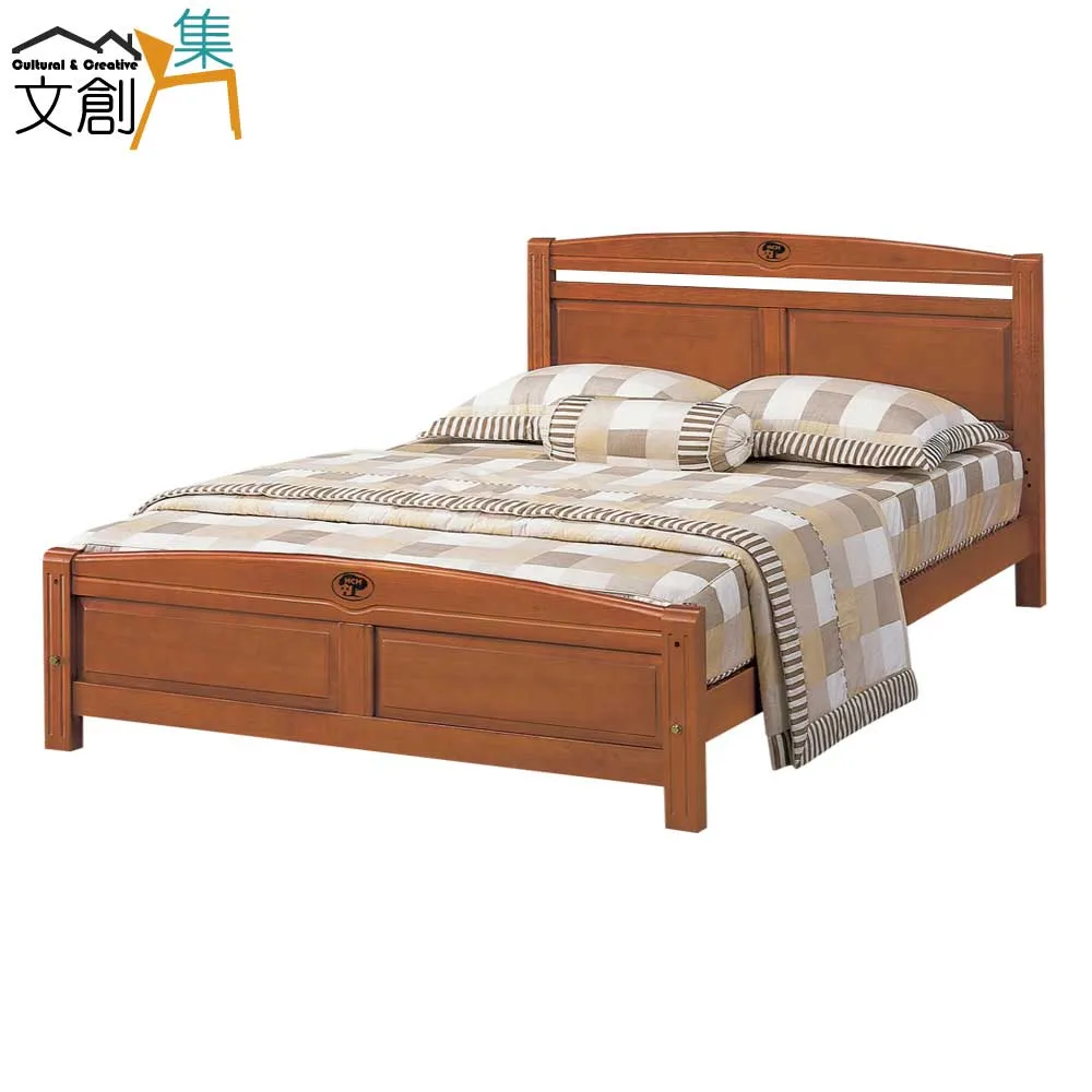 [文創集]邁斯  時尚5尺亞麻布雙人抽屜床台組合(床頭箱＋四抽床底＋不含床墊) 歷史價格詳細信息