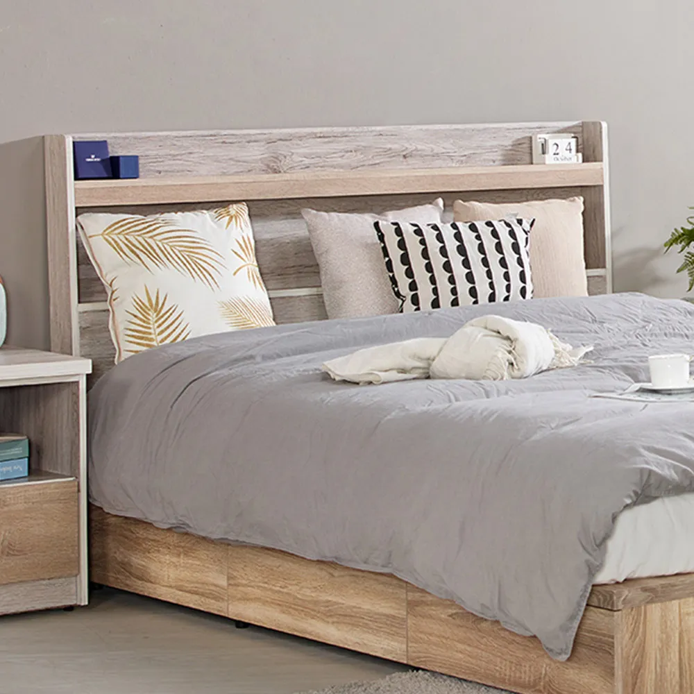 【AT HOME】青森5尺淺橡木床頭片 歷史價格詳細信息