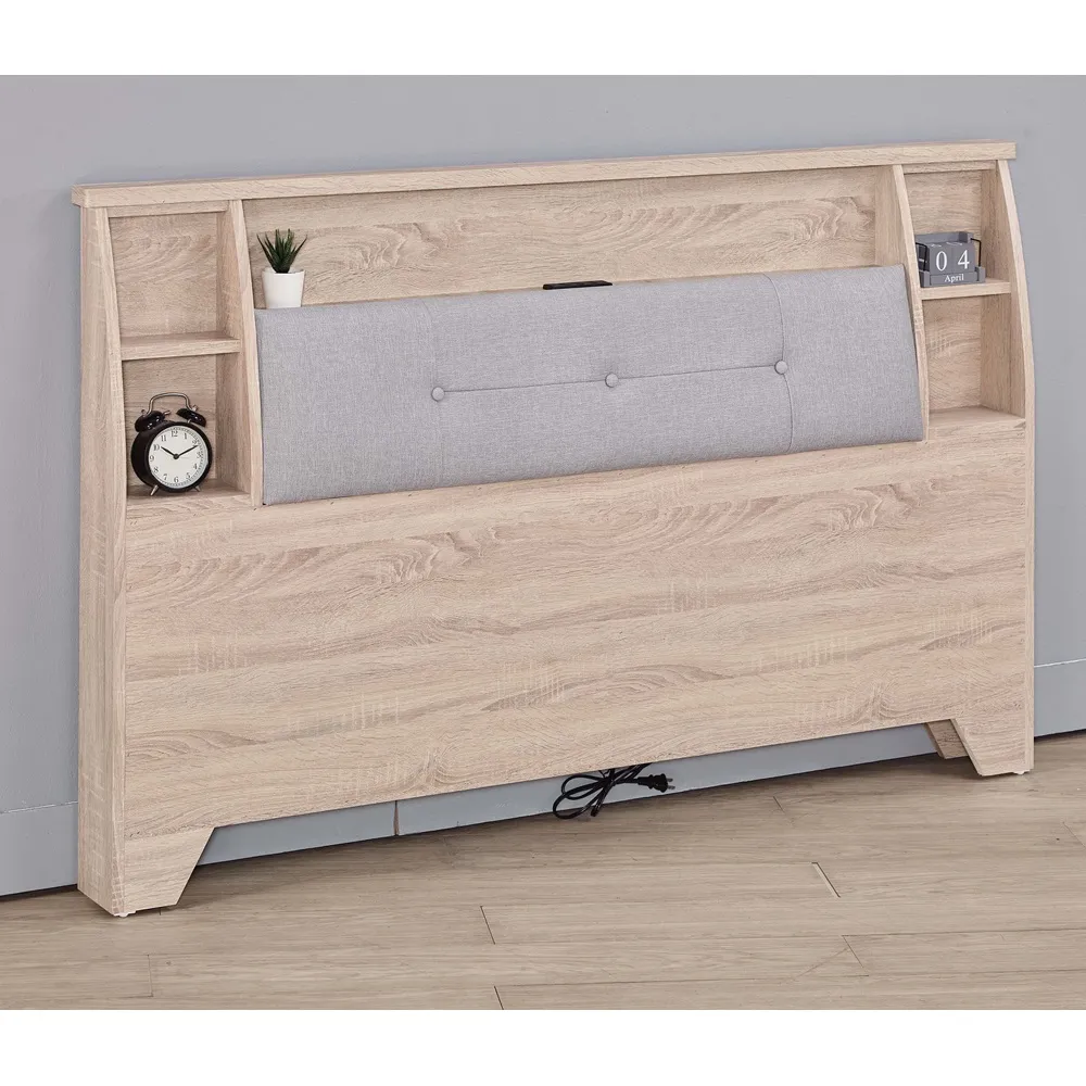 AS雅司-小草灰橡色5尺床頭箱-155*30*92.5cm 歷史價格詳細信息