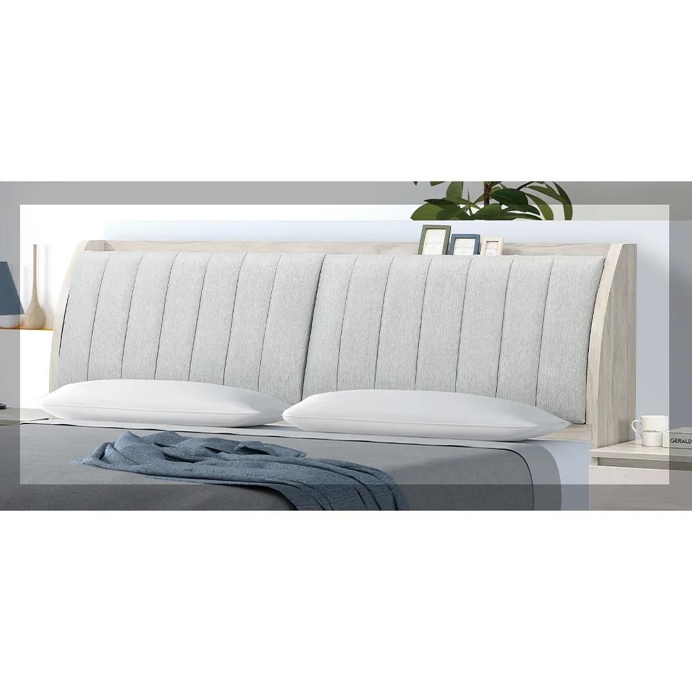 【唯熙傢俱】歐森亞麻灰5尺床底 歷史價格詳細信息