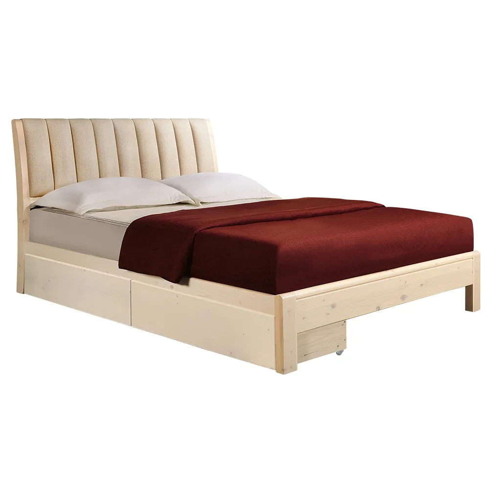 Bernice-赫蒂1.7尺實木床頭櫃 歷史價格詳細信息