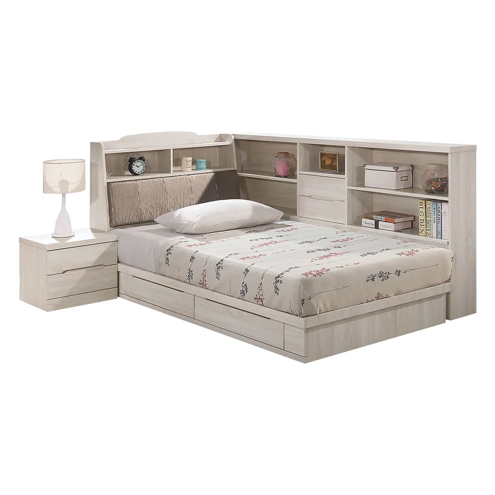 Bernice-薩姆森4尺中島型吧台桌+餐櫃/多功能收納餐桌櫃-黑色仿石面 歷史價格詳細信息