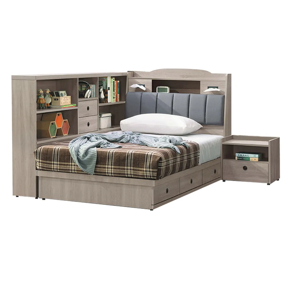 Bernice-萊傑2.5尺二門三抽加高衣櫃 歷史價格詳細信息