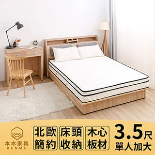 瑞亞 北歐舒適靠枕房間三件組-雙大6尺 床墊+床頭+六分內縮床底 歷史價格詳細信息