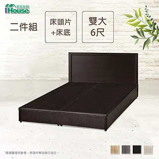 IHouse-簡約風 房間組三件(床片+六分床底+床墊) 歷史價格詳細信息