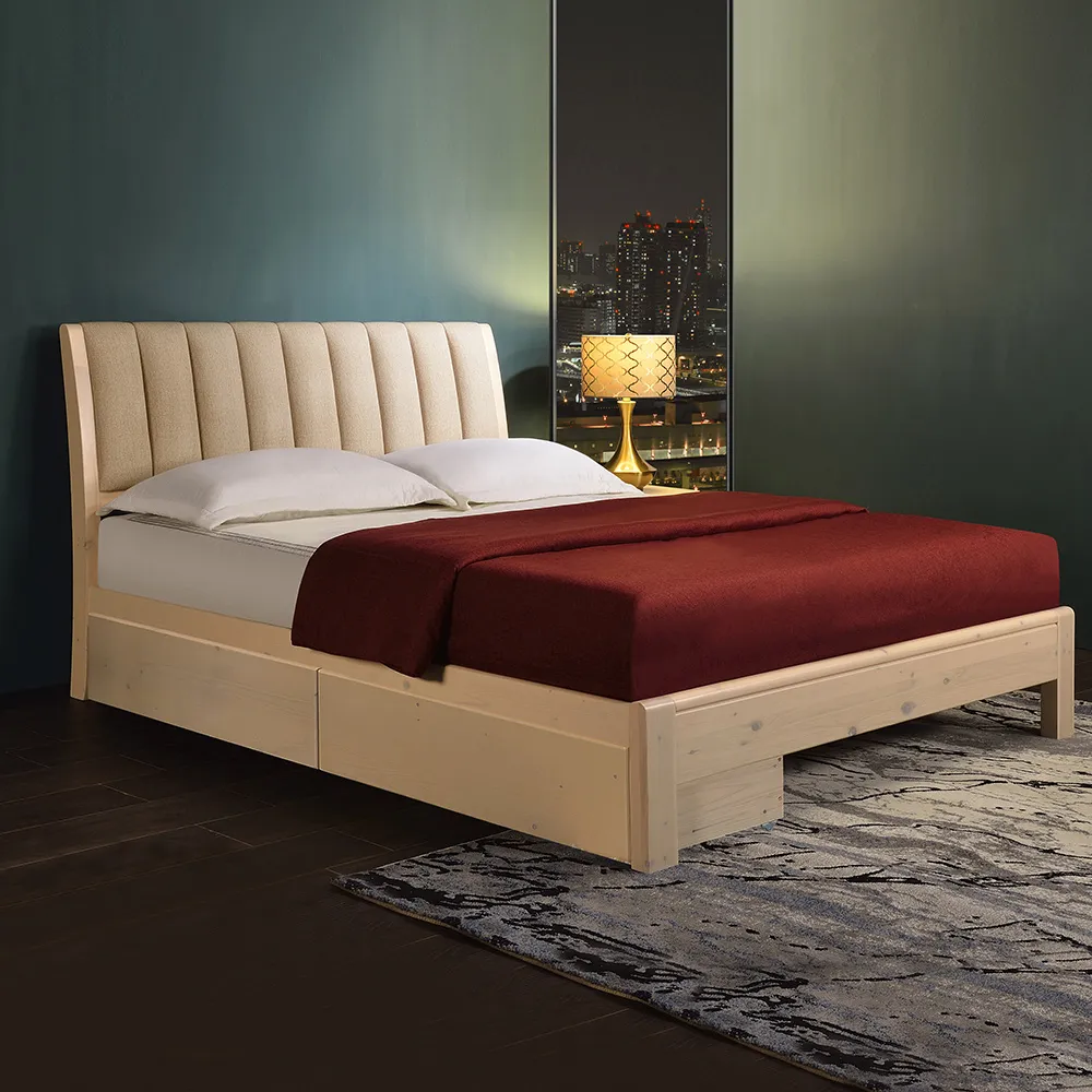 Bernice-赫蒂1.7尺實木床頭櫃 歷史價格詳細信息