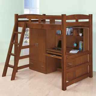 Boden-喬利多功能高層床組(含床架+衣櫃+書桌) 歷史價格詳細信息