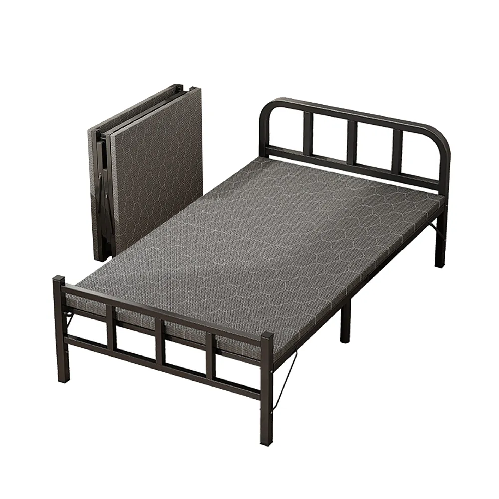 免安裝摺疊床單人床成人雙人床出租屋可攜式耐用午休床 歷史價格詳細信息