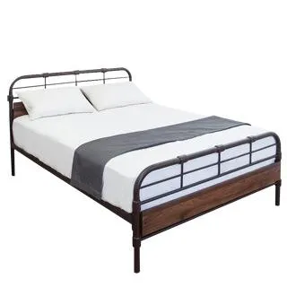 Boden-坦克工業風5尺雙人鐵床床架(不含床墊) 歷史價格詳細信息