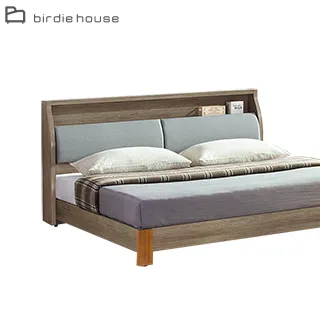 Birdie-格新6尺雙人加大床組(可收納貓抓皮床頭箱+布面床底-不含床墊) 歷史價格詳細信息