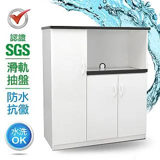 IHouse-SGS 防潮抗蟲蛀塑鋼三抽一拖置物電器櫃 歷史價格詳細信息