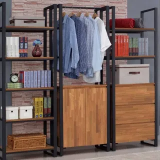 韋伯2.3尺工風柚木集層開放書櫃 歷史價格詳細信息