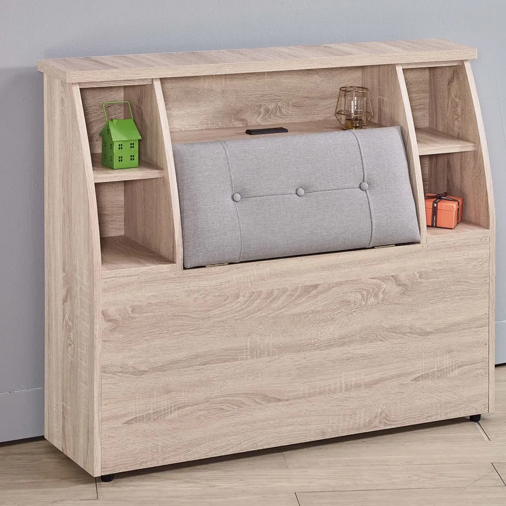 AS雅司-小草灰橡色5尺床頭箱-155*30*92.5cm 歷史價格詳細信息