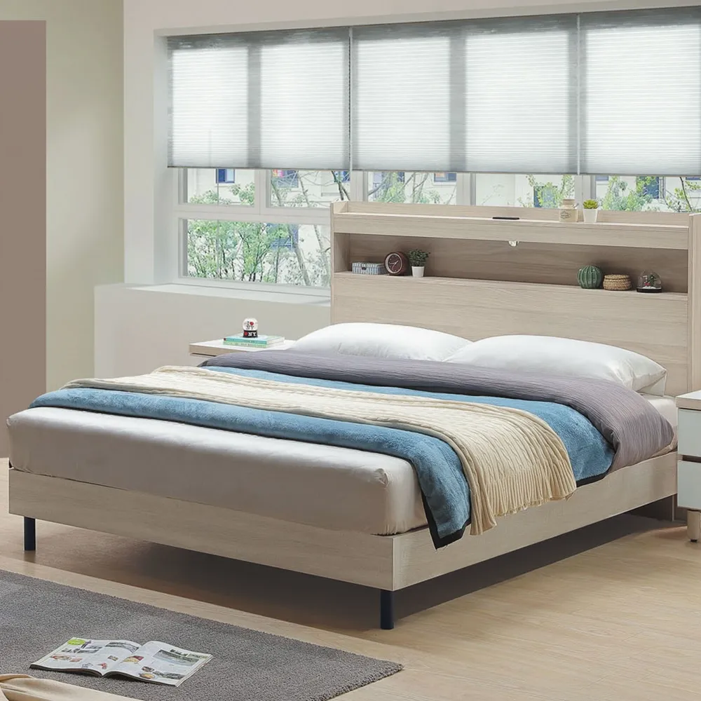 AS雅司-朵朵白榆木5尺床頭箱(只有床頭)-155×12×112cm 歷史價格詳細信息