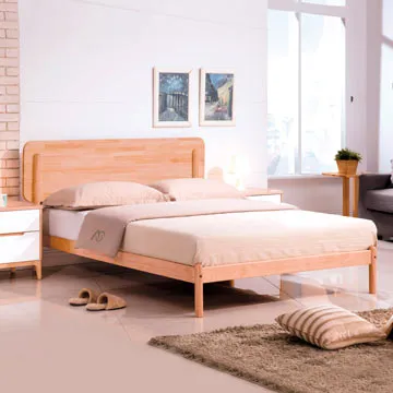 AS-雙人5尺 漢弗萊雙人5尺實木床台-164x208x113cmm 歷史價格詳細信息