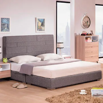 AS-雙人5尺 漢弗萊雙人5尺實木床台-164x208x113cmm 歷史價格詳細信息