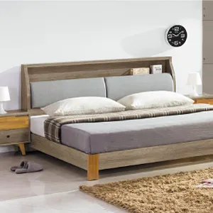 AS-雙人5尺 漢弗萊雙人5尺實木床台-164x208x113cmm 歷史價格詳細信息