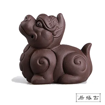 【古緣居】吉祥獸紫砂茶寵擺飾(招財貔貅) 歷史價格詳細信息