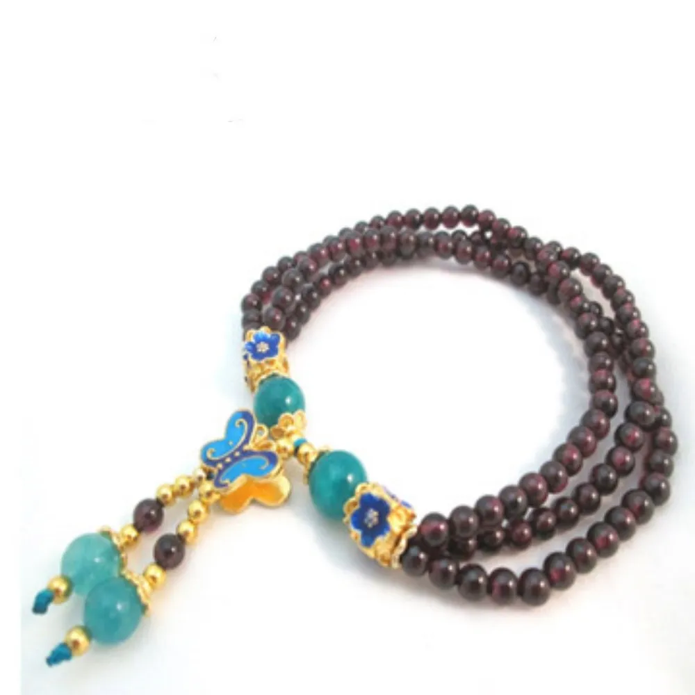 【原藝坊】紅綠寶石切角開運手鍊(直徑12mm) 歷史價格詳細信息