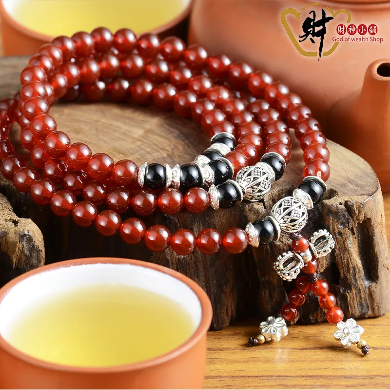 財神小舖 108珠青金石藏銀硨磲手鍊《含開光》EN1306 歷史價格詳細信息