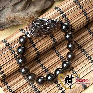 財神小舖 頂級冰晶黑曜石貔貅手鍊12mm《含開光》SF-6012 歷史價格詳細信息
