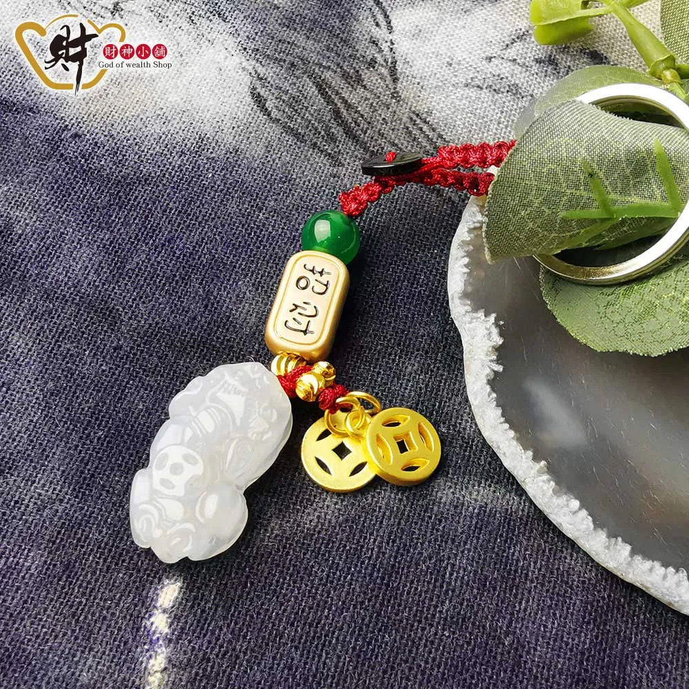 財神小舖【DST-1067】招財貔貅鑰匙圈《含開光》 歷史價格詳細信息