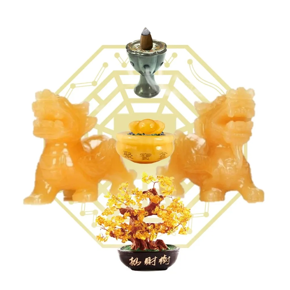 天然黃玉 飛天貔貅 小銅鈴擺飾(一對) 單隻身長10公分，幫主人招財咬錢，開店必備 歷史價格詳細信息