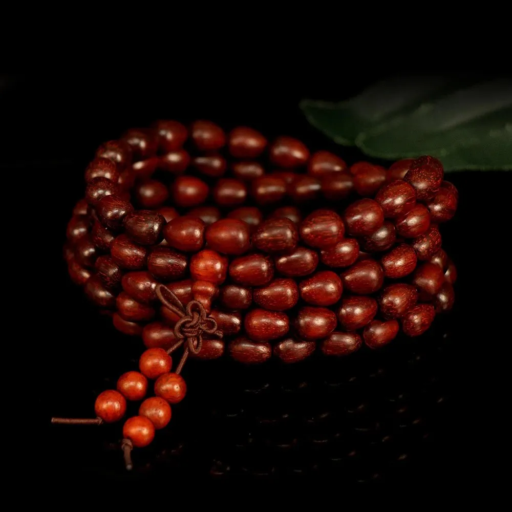 血檀珠子贊比亞小葉紫檀實木散珠DIY手鏈項鏈毛衣鏈配珠個性桶珠 歷史價格詳細信息