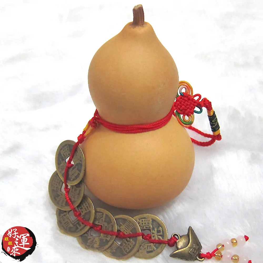 ★好運來★天然葫蘆+六帝錢吊飾 歷史價格詳細信息