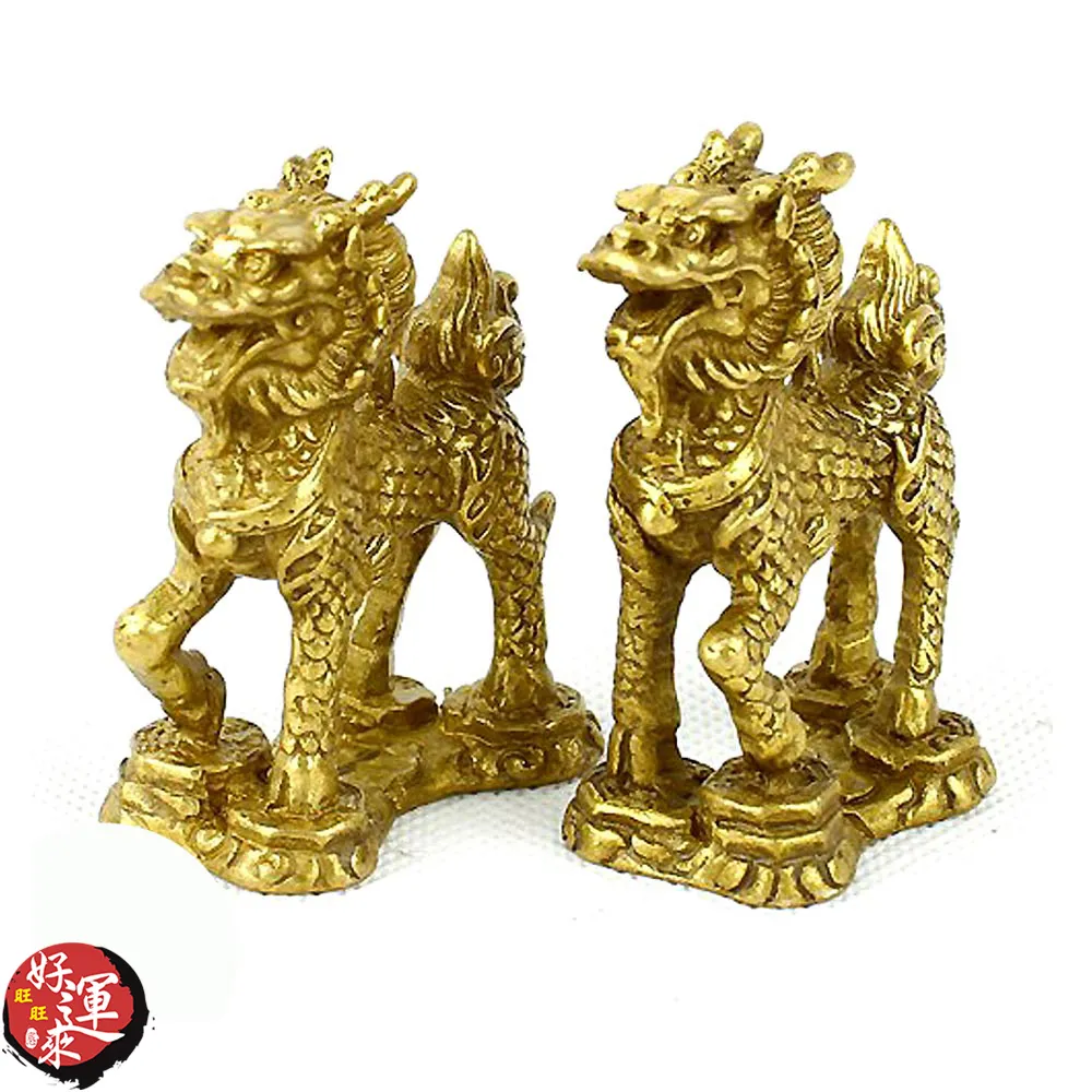 小麒麟踩八卦(一對)-已請老師開光點睛並附上安置說明和吉課 歷史價格詳細信息