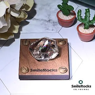 SmileRocks 石麥 蛋面形星光粉晶 3.0x2.4x1.3cm No.041970111 歷史價格詳細信息