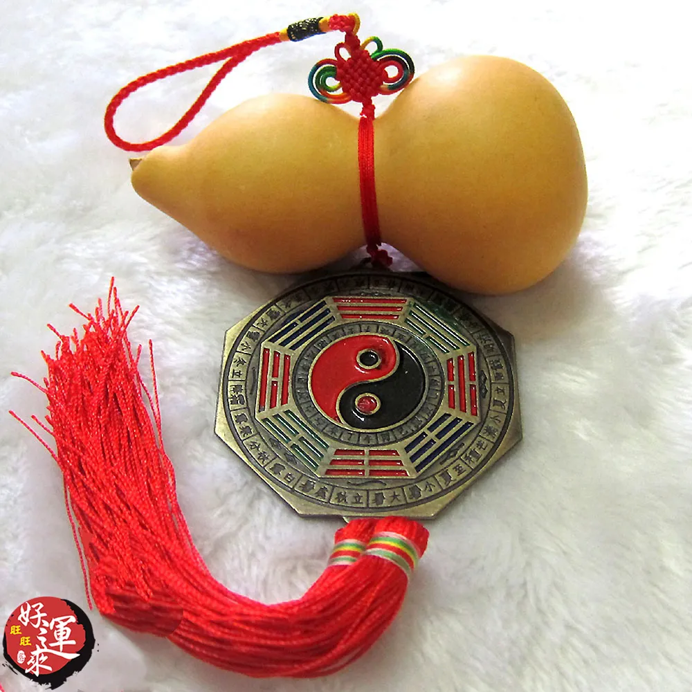 ★好運來★天然葫蘆+八卦鏡吊飾 歷史價格詳細信息