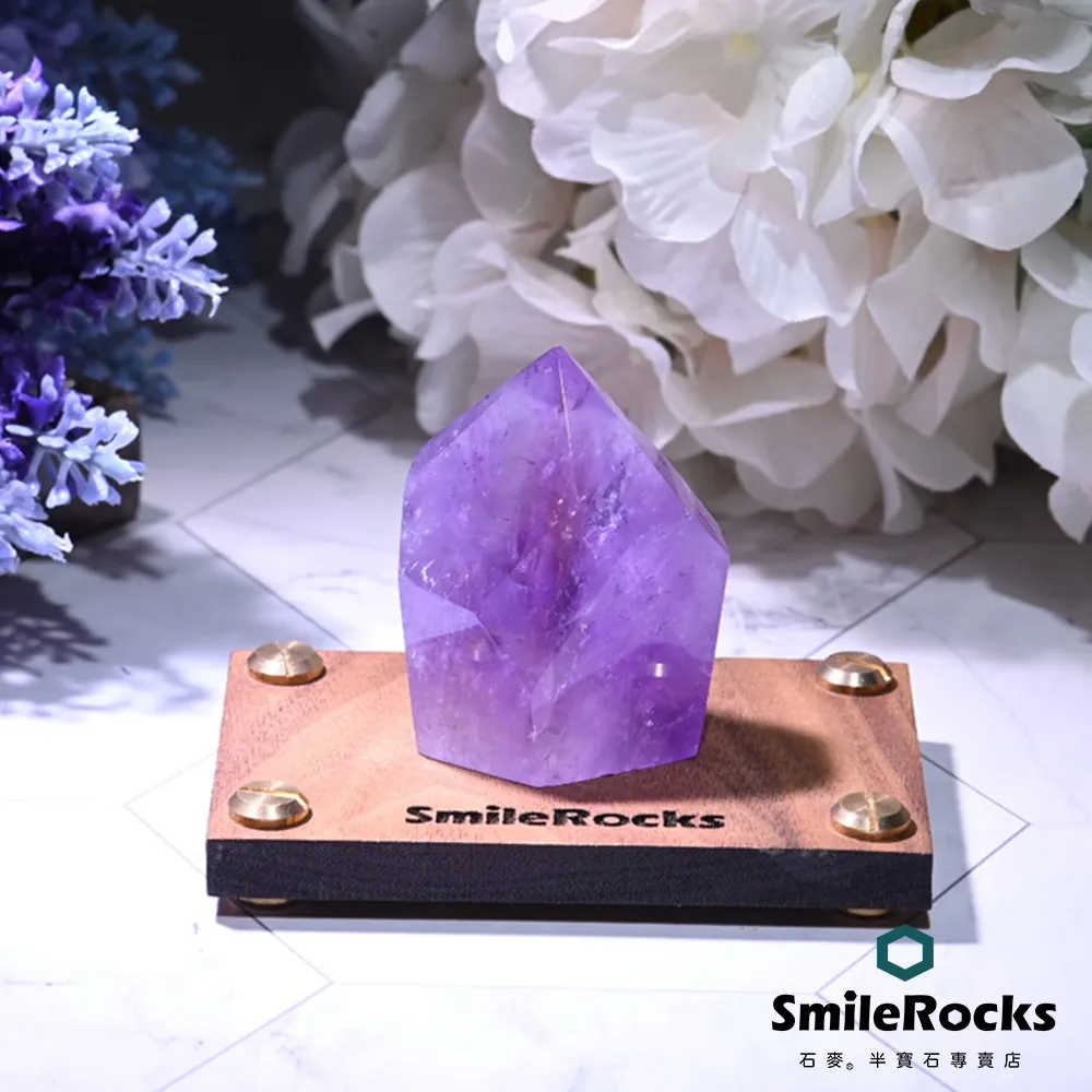 SmileRocks 石麥 紫水晶金字塔 2.9x2.9x2.1cm No.080710105 歷史價格詳細信息