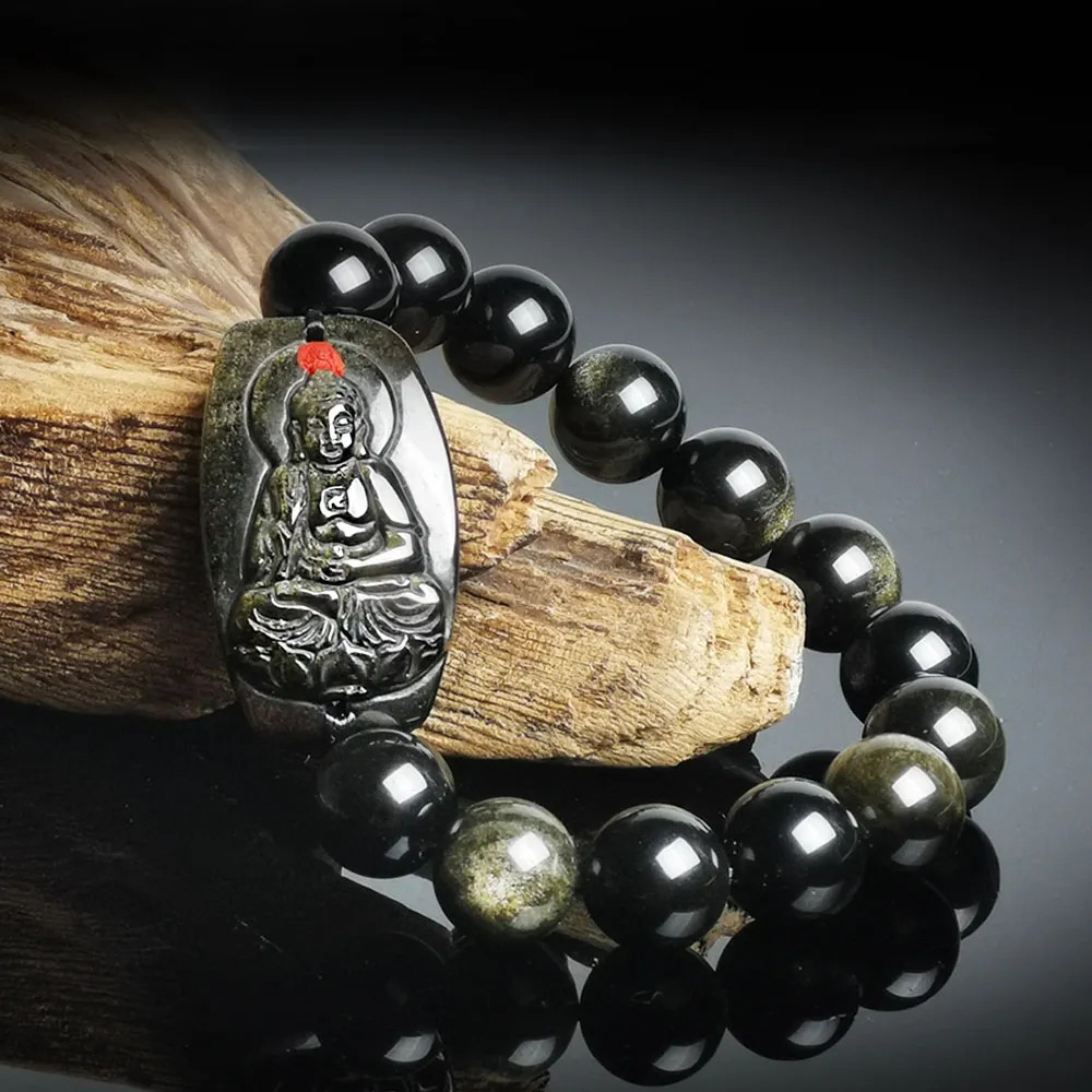 財神小舖【SF-8212-7】生肖雞(不動明王)本命佛-金曜石手鍊12mm(13顆)《含開光》 歷史價格詳細信息