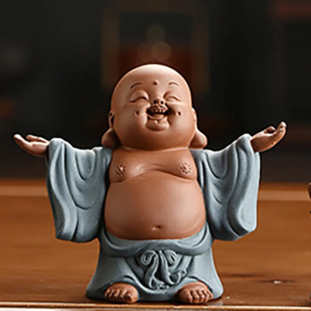 紫砂招財彌勒佛擺件倒流香爐道香道佛具室內書房玄關家居裝飾品 歷史價格詳細信息