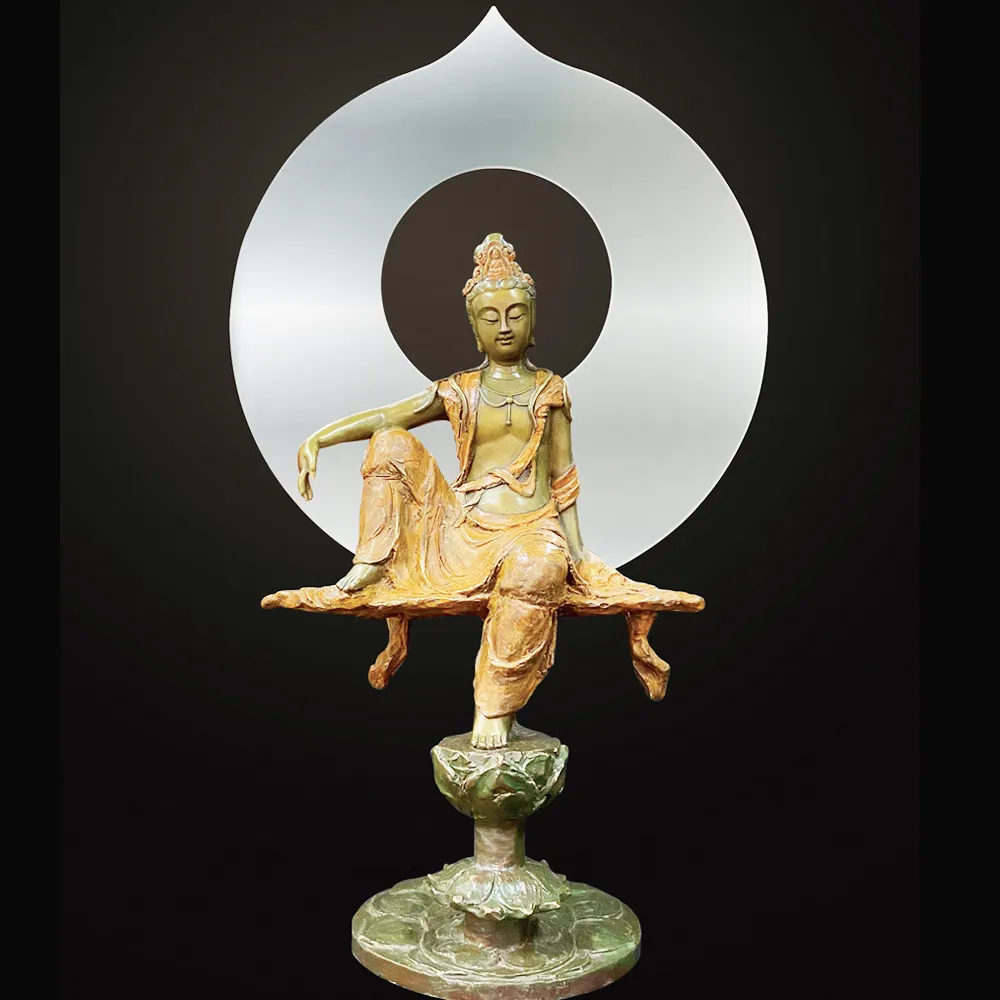 子問2020年光輝系列 經典款  原作銅雕 ~地藏(地藏王菩薩) 歷史價格詳細信息