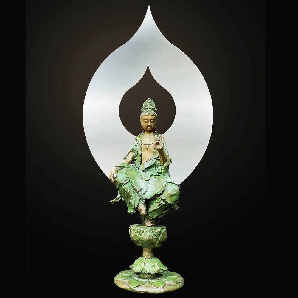 子問2020年光輝系列 經典款  原作銅雕 ~地藏(地藏王菩薩) 歷史價格詳細信息