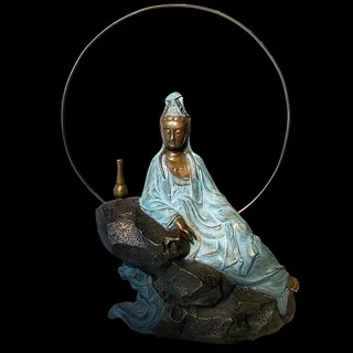 子問 限量原作銅雕~赤蓮華昇 (地藏王菩薩) 歷史價格詳細信息