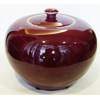 紫砂釉盆 白冰裂圓盆34.5cm大口徑雙線圓盆 老物件 古玩 老貨【二手】【祈福閣】-2354 歷史價格詳細信息