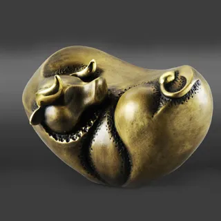 扭轉乾坤 牛銅雕(小水牛) 歷史價格詳細信息