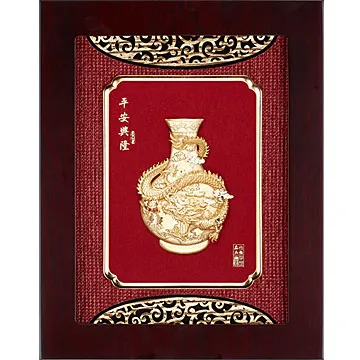 雅鑑鑫品金箔畫圓盤系列(大)【馬到成功】...28x28cm 歷史價格詳細信息