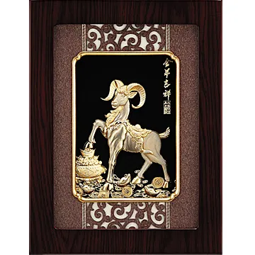 金箔畫 純金 *小古典中國風系列*牡丹【花開富貴】...24x24cm 歷史價格詳細信息