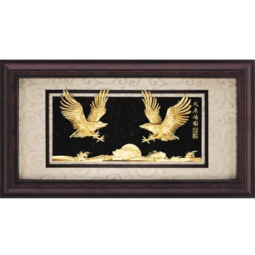 純金金箔畫  雅金系列【鴻圖大展】 歷史價格詳細信息