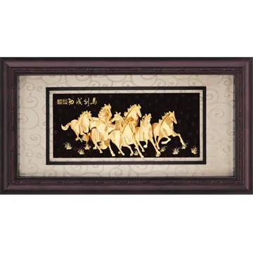 純金金箔畫  雅金系列【鴻圖大展】 歷史價格詳細信息