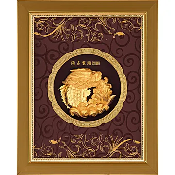 純金 立體金箔櫥窗∼【祥龍獻瑞】金龍雕塑 歷史價格詳細信息