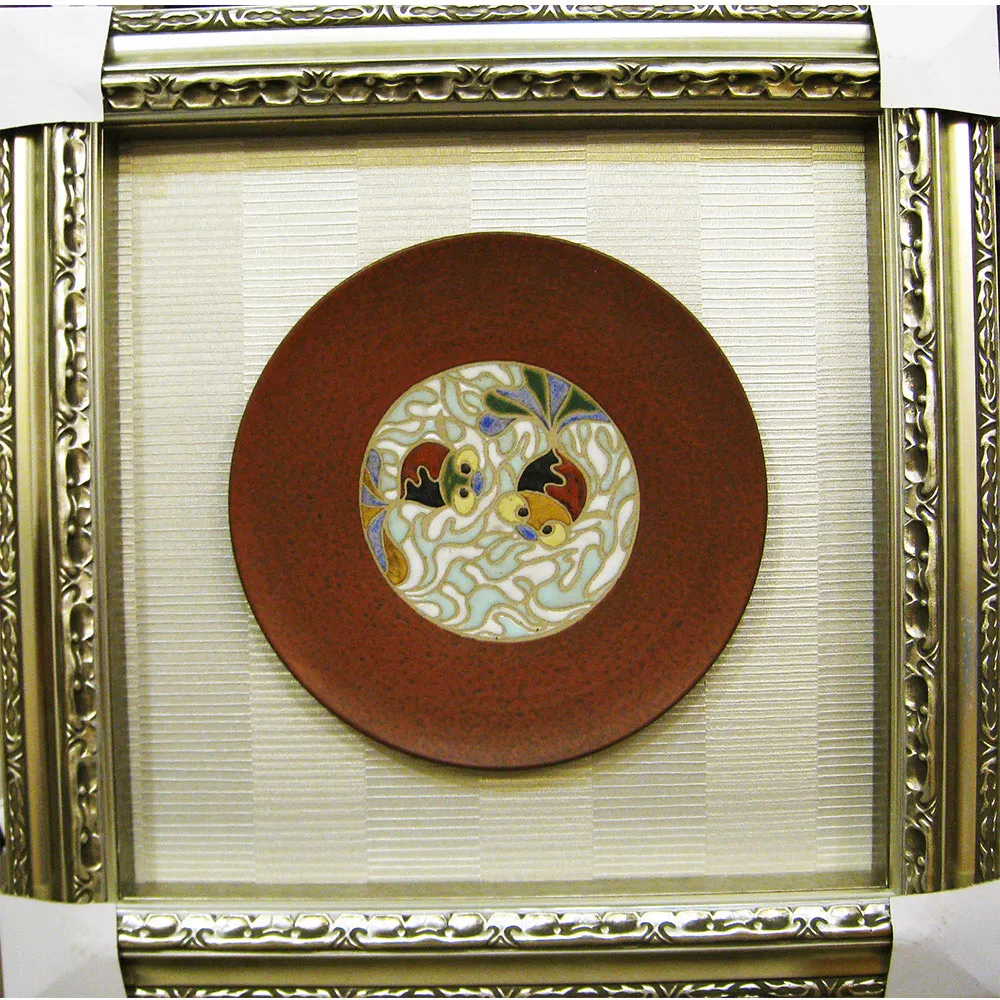 天圓地方陶盤~ 開運手拉坯陶板圓盤掛畫57*57cm 歷史價格詳細信息