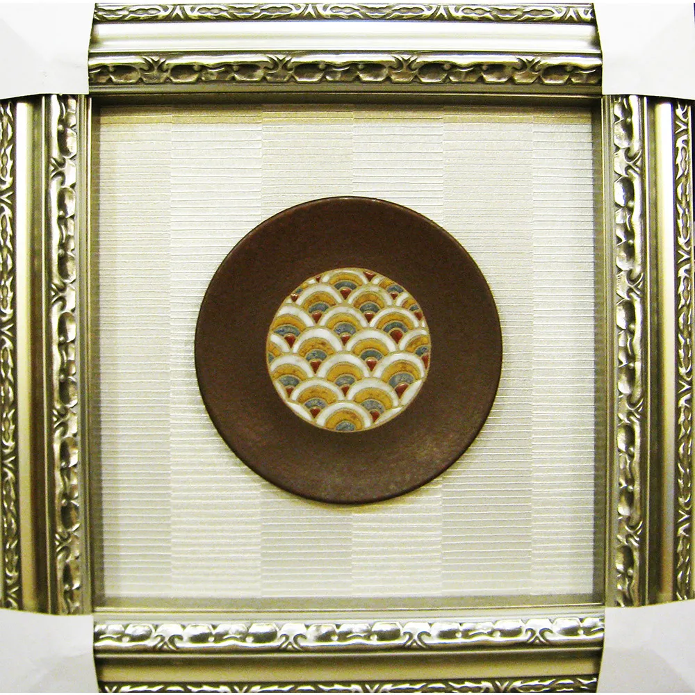 天圓地方陶盤~ 開運手拉坯陶板圓盤掛畫57*57cm 歷史價格詳細信息