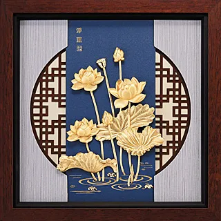 金箔畫 純金 素雅系列【蘭香怡德 蘭】...30x30cm 歷史價格詳細信息