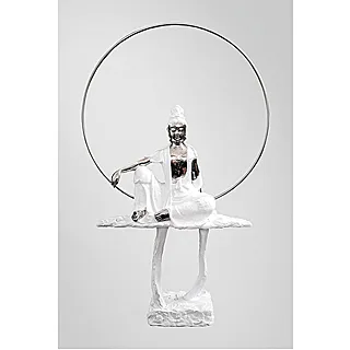 水月觀音 觀音(觀世音菩薩) *普佛小品系列~子問老師 限量原作 銅雕 歷史價格詳細信息