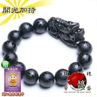【馥瑰馨盛】專業招財黑曜石手鍊-貔貅招錢天然手環手鏈 -開運事業防小人圓珠(含開光加持) 歷史價格詳細信息